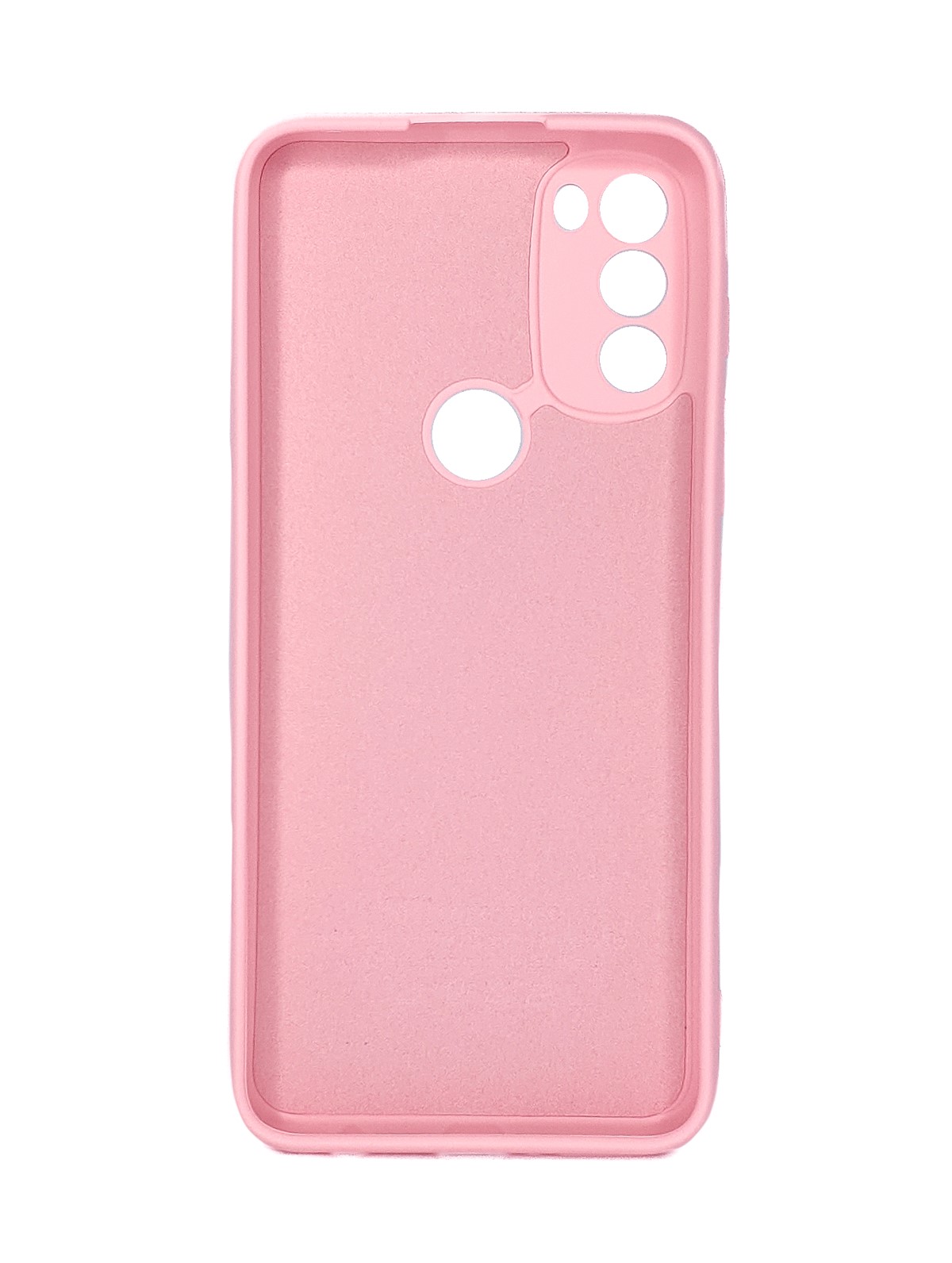 Protectores para celular  para Motorola  Moto G71 5G Funda de silicona con felpa Rosa